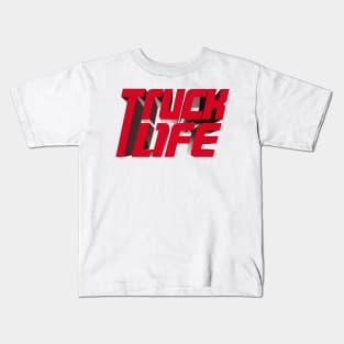 Truck Life 3d Kids T-Shirt